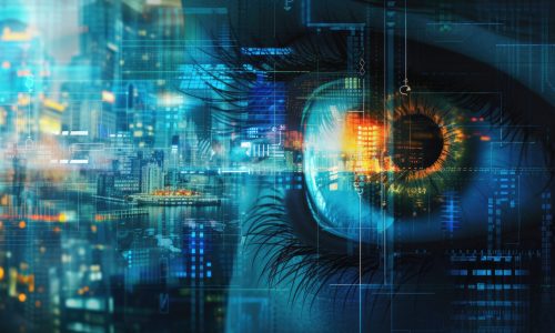 security-solution-concept-mixed-media